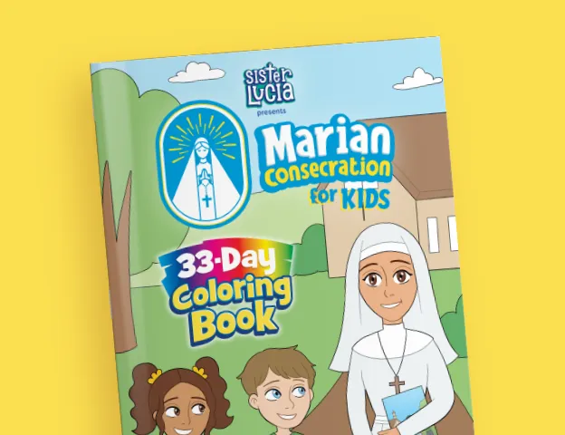 marian consecration coloring book